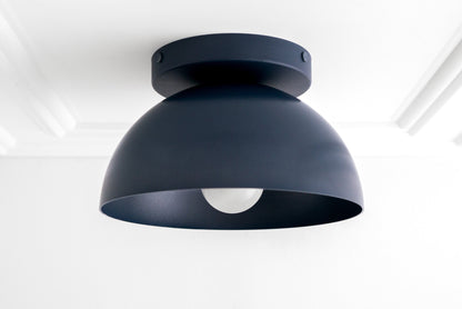 Metio Dome Minimalist Ceiling Light Modern Design for Bedrooms & Hallways