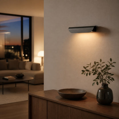 Hidra Modern Metal Wall Sconce – Minimalist Down-Light Sconce for Modern Homes