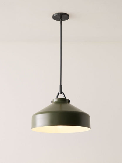 Skandinavisch Metallstange Glockenform Pendelleuchte