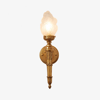 Modern Alabaster Wall Lamp – French Elegant Sconce for Bedroom Living Room Hallway