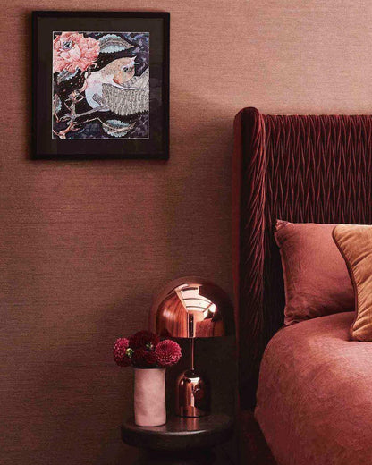 Bell Domed Table Lamp – Modern Minimalist Light for Bedroom & Reading Nooks