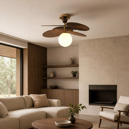 Orrise Overlapping Blade Design Ceiling Light – Contemporary Decorative Light for Interiors