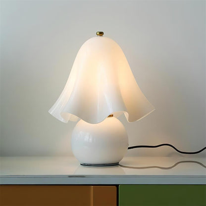Bellina Elegant Glass Table Lamp – Sleek Design for Bedside or Desk