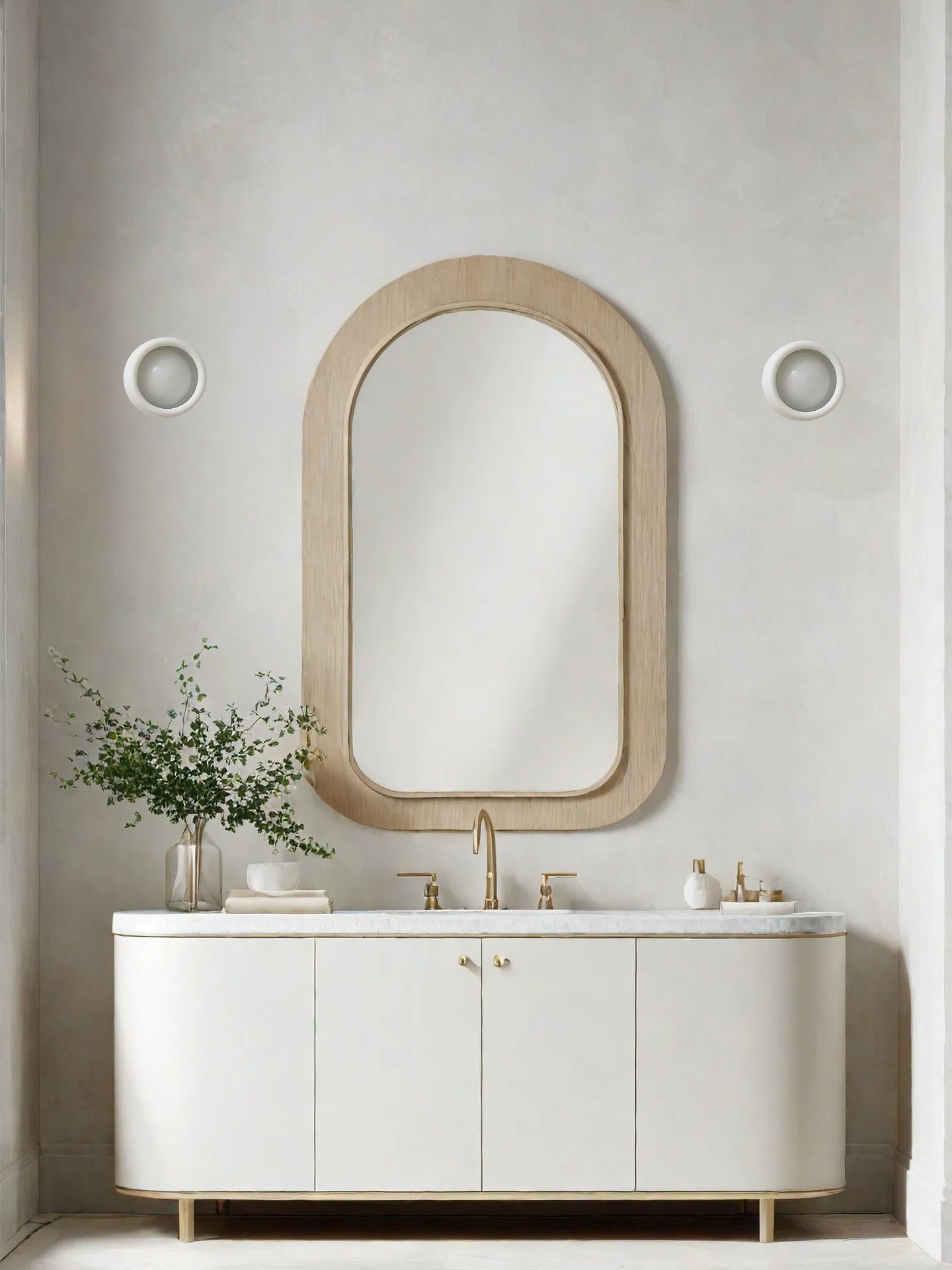 Modern Flur Porcelain Wandleuchte Minimalistische Stil