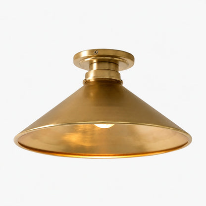 Aurenza Flush Mount – Farmhouse Ceiling Light with Simple Elegant Design