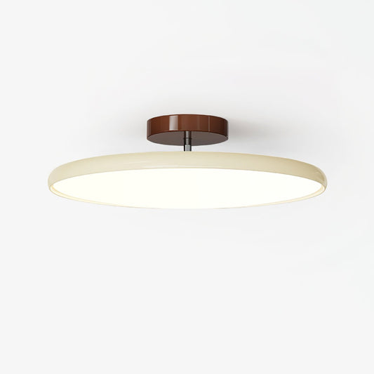 Anpassbare Deckenleuchte mit warmem Licht, Metall-Acryl-Finish