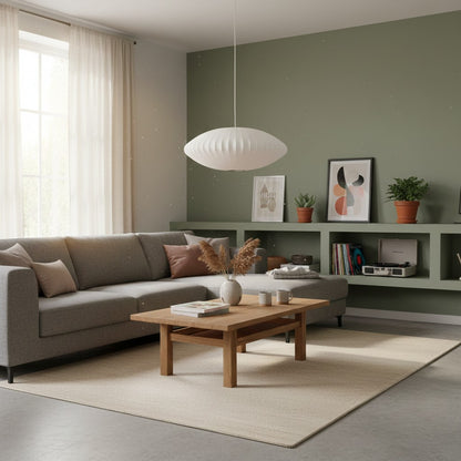 Plevara Modern Minimalist Bubble Pendant Lamp – Sleek Design for the Living Room