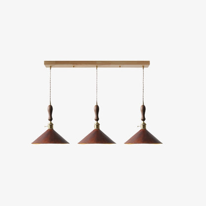 Modern Minimalist Leather Shade Pendant Light