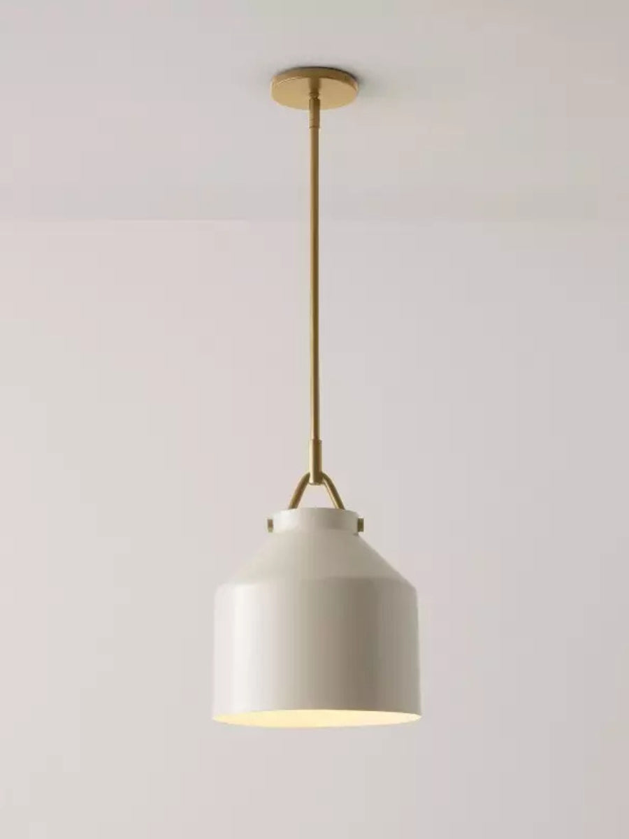 Skandinavisch Metallstange Glockenform Pendelleuchte