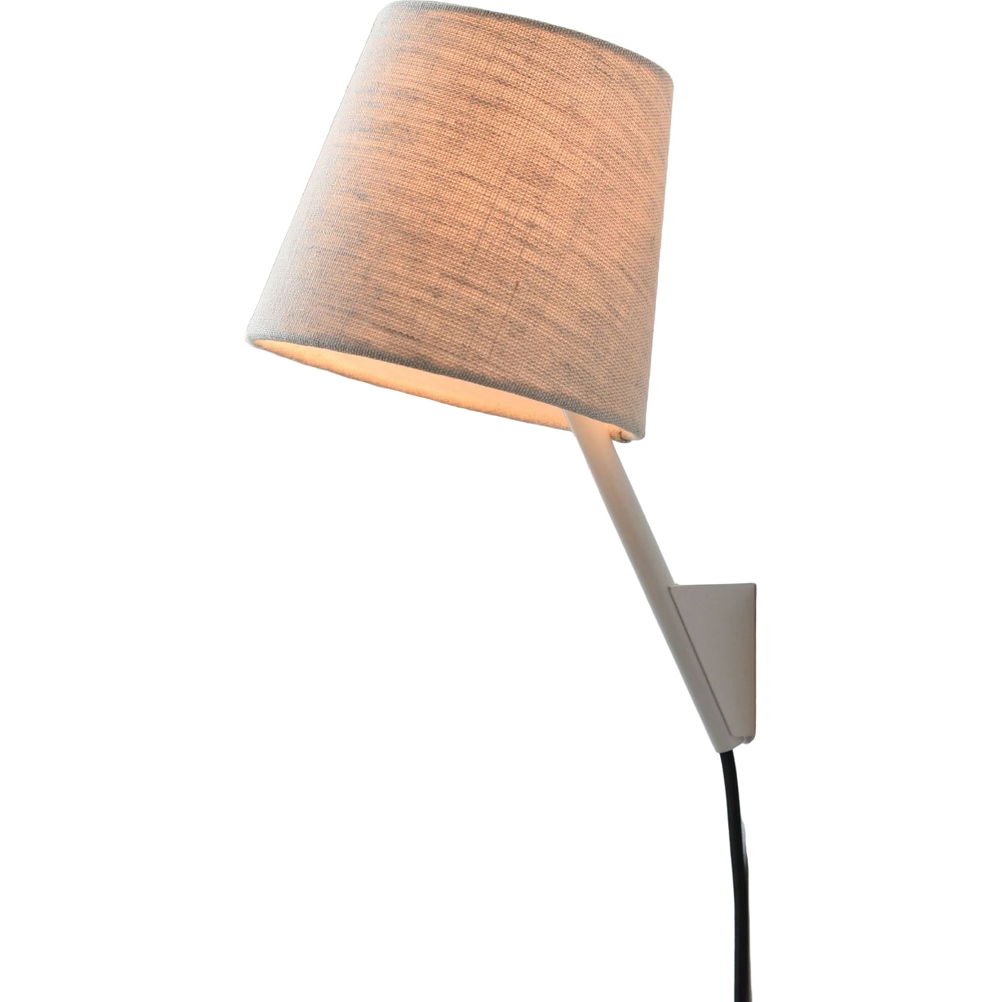 Novira Modern Minimalist Wall Sconce - Soft Pivoting Shade Design Bedroom Reading and Ambient Lighting