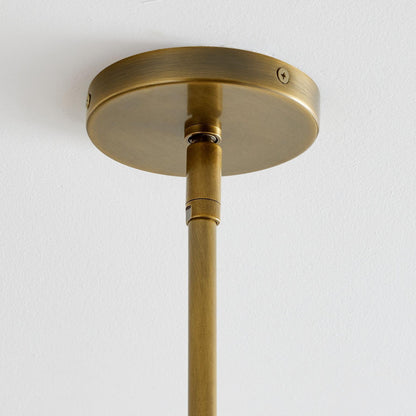 Ferrix Outdoor Lantern Pendant Lamp – Industrial Glass and Iron Design for Modern Spaces