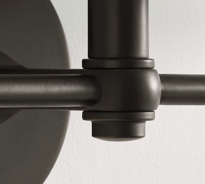 Everett Metal Triple Sconce