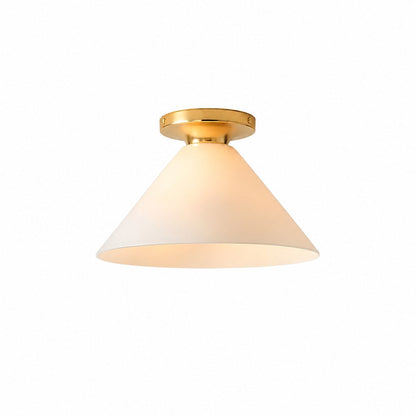 Conica Cone Flush Mount – Glas-Deckenleuchte für moderne Räume