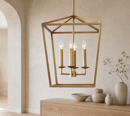 Rowan Vintage Stahl Lanternen Pendelleuchte für Esszimmer und Flure