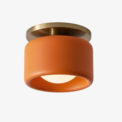 Cerova Porcelain Flushmount – Modern Minimalist Design – Perfect for Living & Dining Areas
