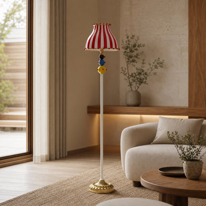 Festilo Circus Sculptural Floor Lamp – Curved Arch Metal Design Floor Fixture for Living Spaces