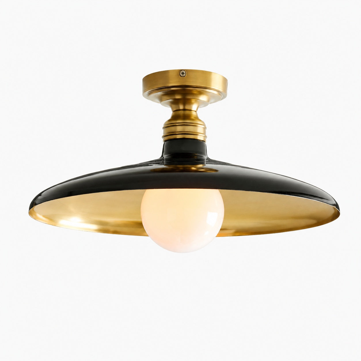 Forvara Farmhouse Deckenleuchte aus Metall – Deckenlampe in Schwarz oder Weiß