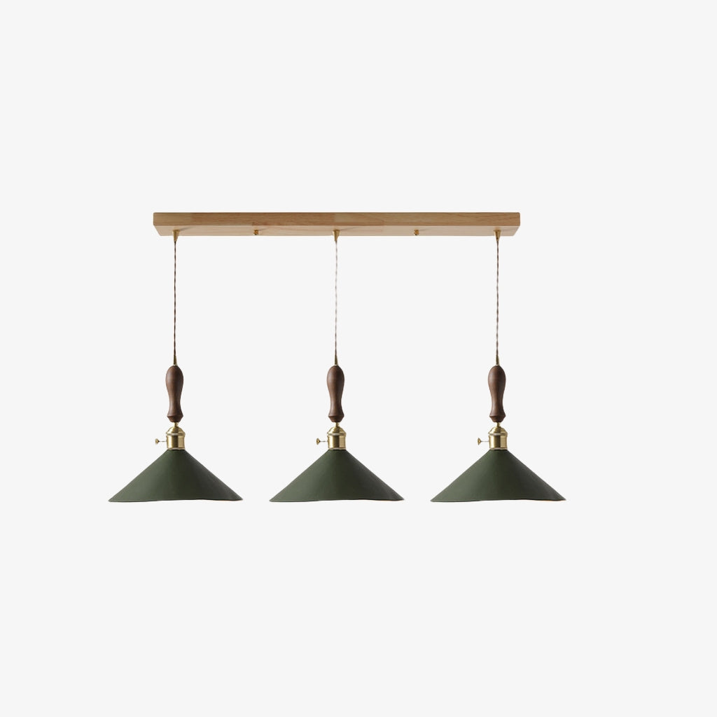 Modern Minimalist Leather Shade Pendant Light