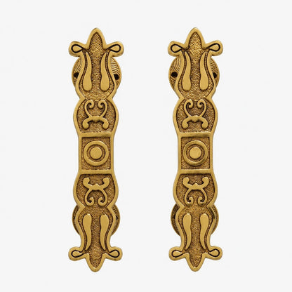 Handcrafted Brass Animal Door Handles 41