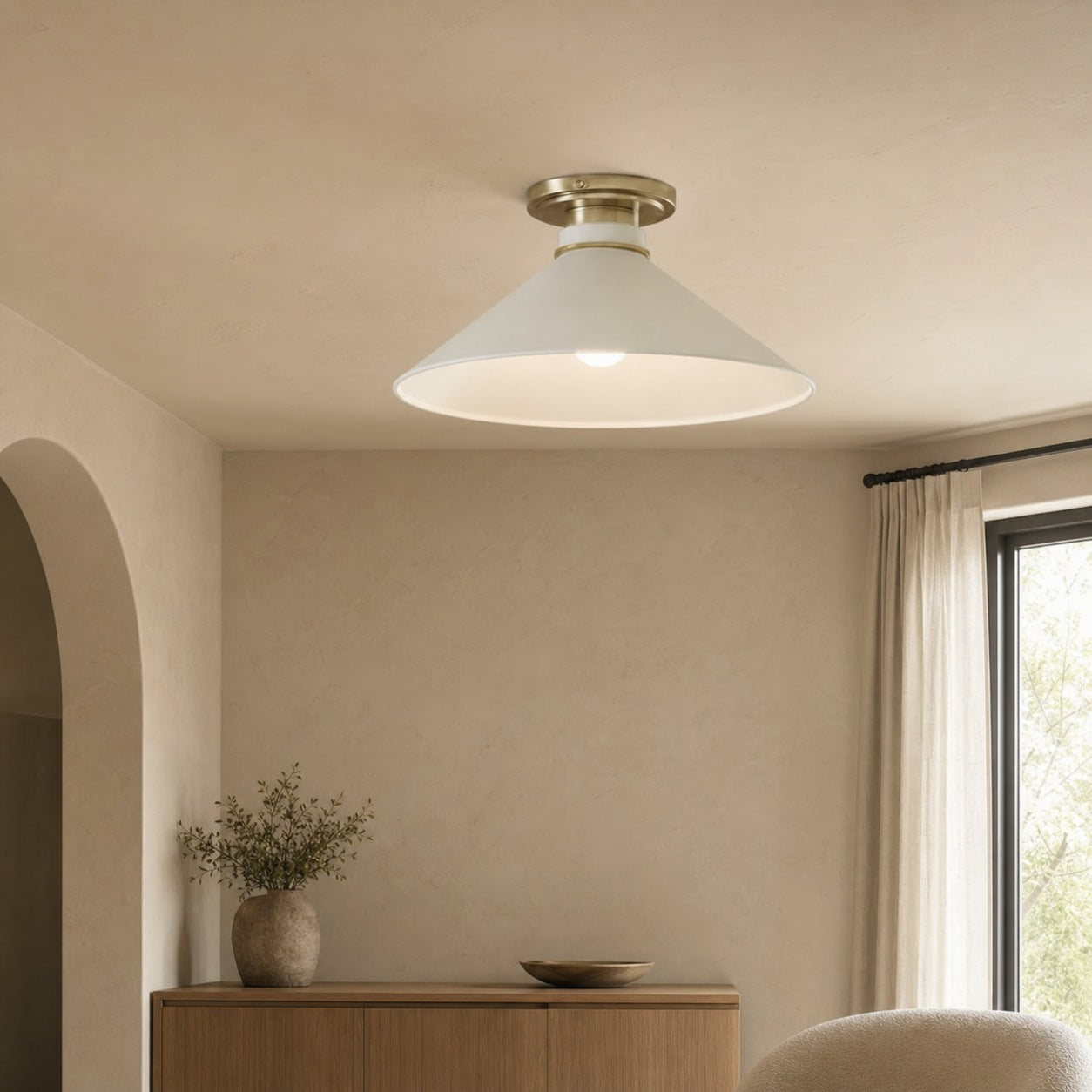 Zeitlose Deckenleuchte von Aurenza – Bauernhaus-Design mit schlichtem, elegantem Charme