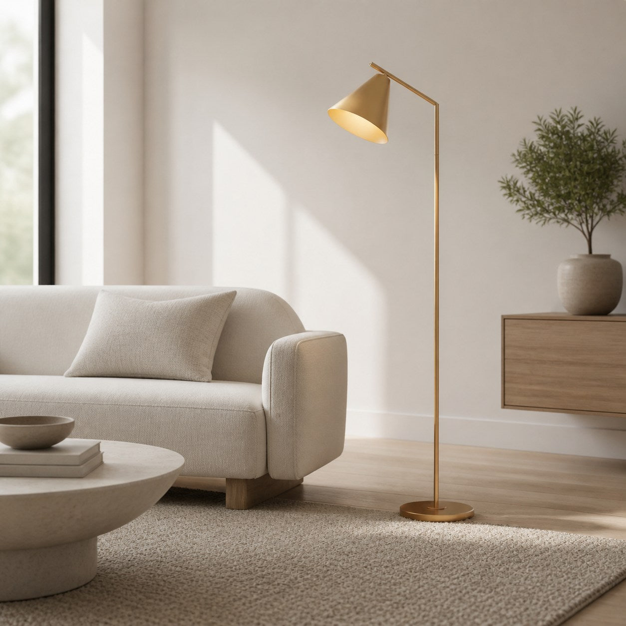 Moderne Oricone Stehleuchte mit verstellbarem Arm – Leseleuchte im Cape-Stil