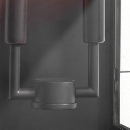 Ferrix Industrial Wall Lamp – Iron & Glass for Garden & Patio