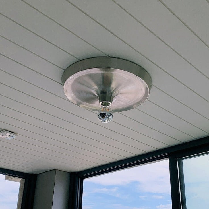 Mid Century Space Age Scheiben Wandleuchte