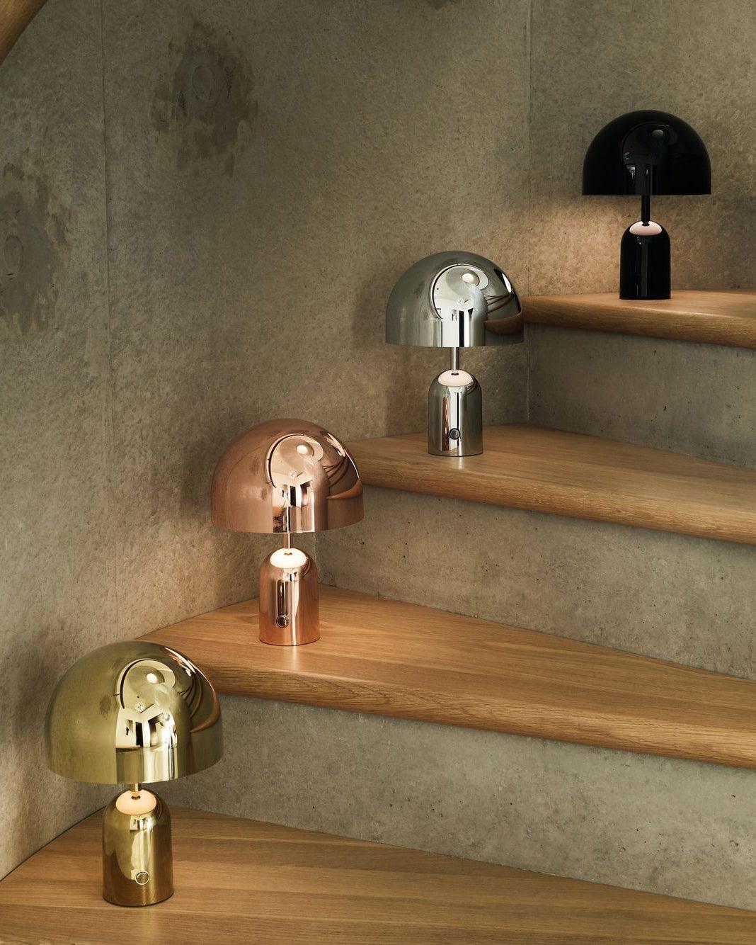 Bell Domed Table Lamp – Modern Minimalist Light for Bedroom & Reading Nooks