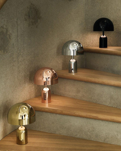 Bell Domed Table Lamp – Modern Minimalist Light for Bedroom & Reading Nooks