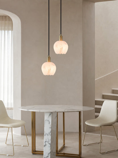 Lilin Alabaster Pendant Light