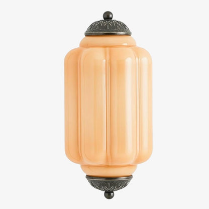 Eloise Brass Wall Sconce – Elegant Milk Glass Vintage Lighting