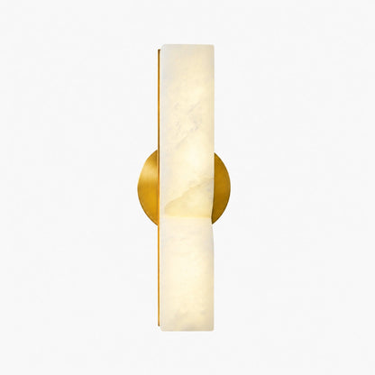 Modern Rectangular Alabaster Wall Lamp – Minimalist Sconce for Bedroom Hallway Living Room
