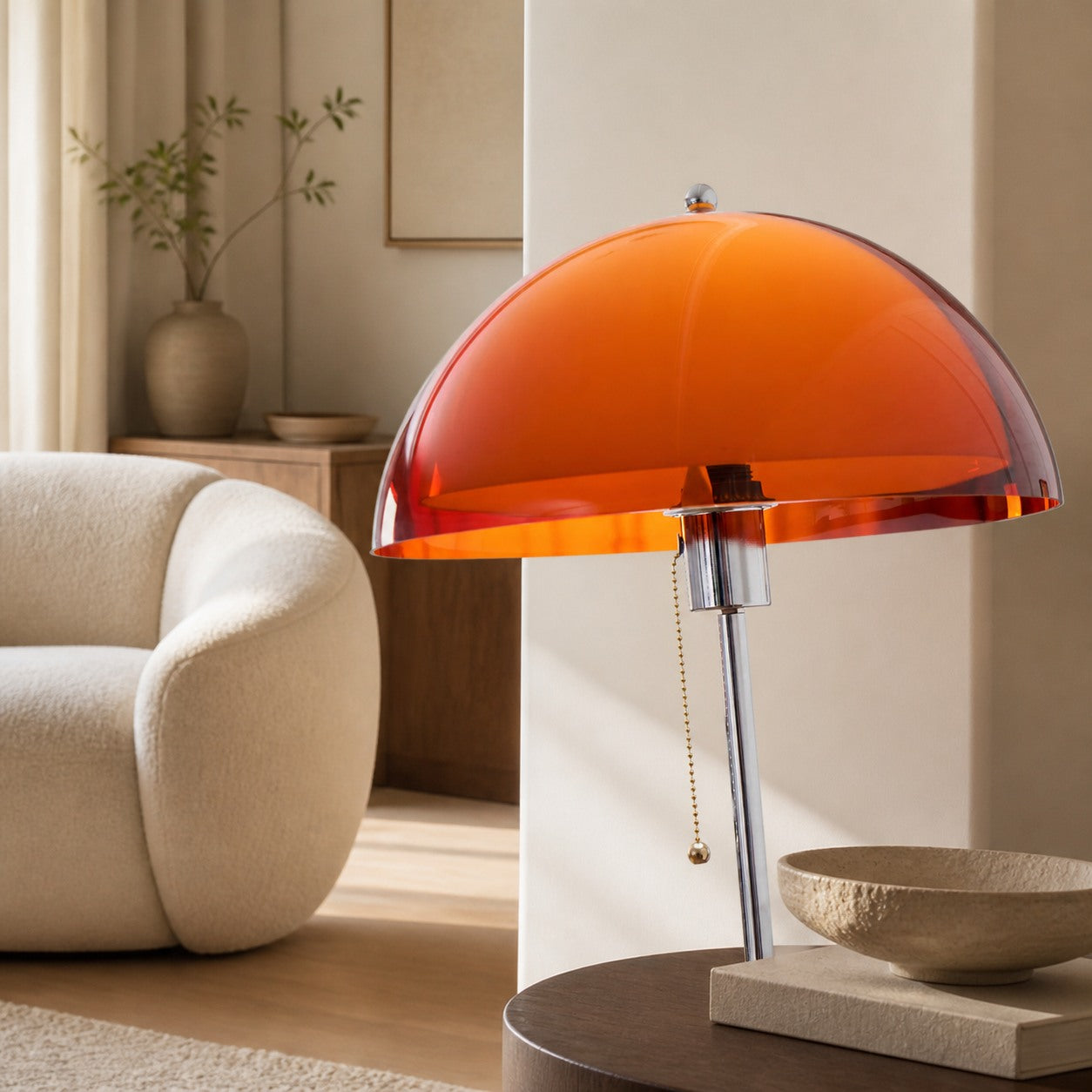 Afterglow Modern Statement Floor Lamp – Clean Line Standing Light for Bedroom Setting