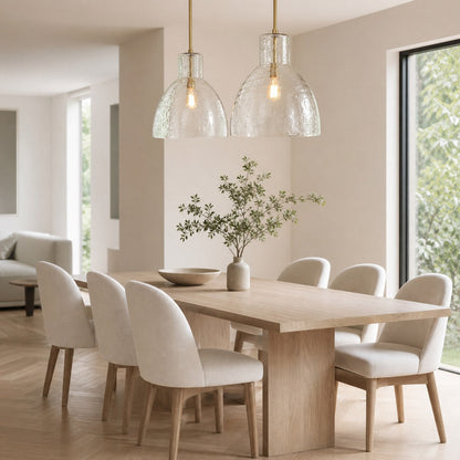 Glavira Pendelleuchtenkollektion aus recyceltem Glas – Moderne Küchenbeleuchtung