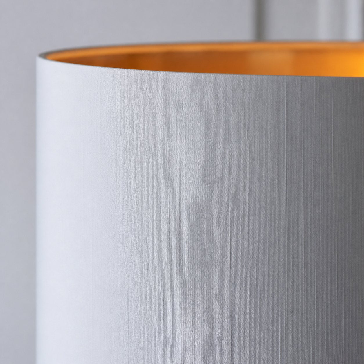 Tela Drum Shade Floor Lamp - Contemporary Fabric Standing Lamp for Home Office
