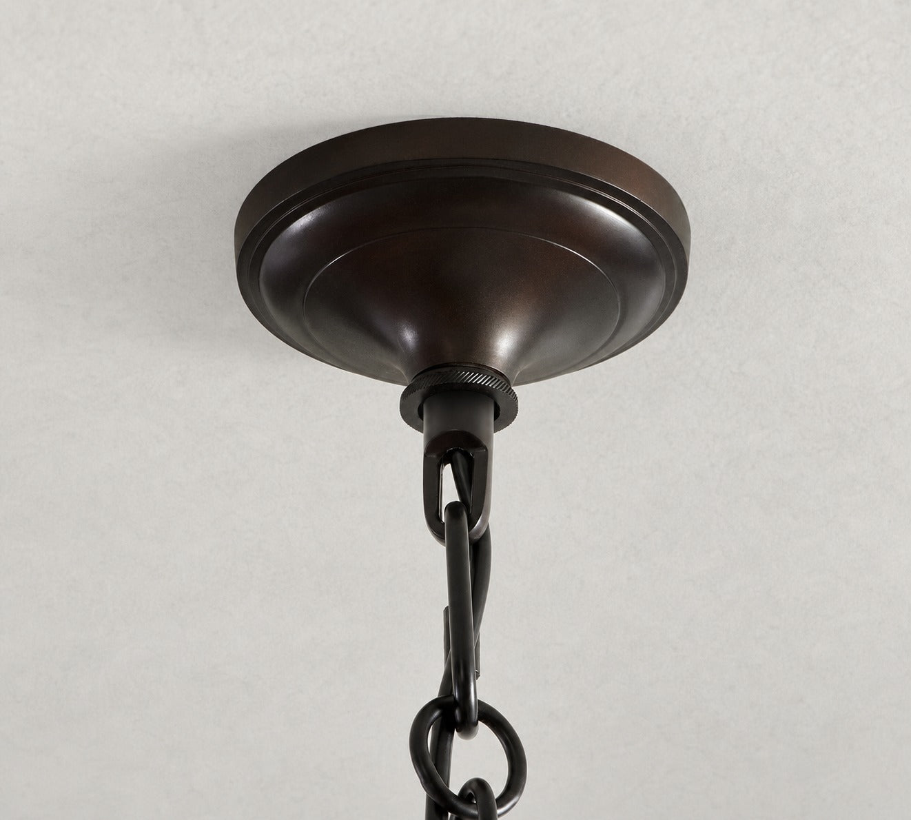 Lawson Glas-Pendelleuchte – Recyceltes und Milchglas mit Bronze-Akzent