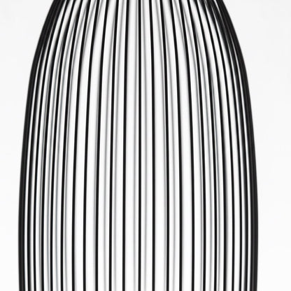 Radiloop Minimalist Suspension Lamp - Metal Lantern-Inspired Design for Dining Room N48