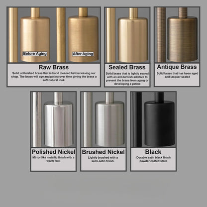 Mobilux Line Industrial Chandelier - Modern Ceiling Light Fixture for Home