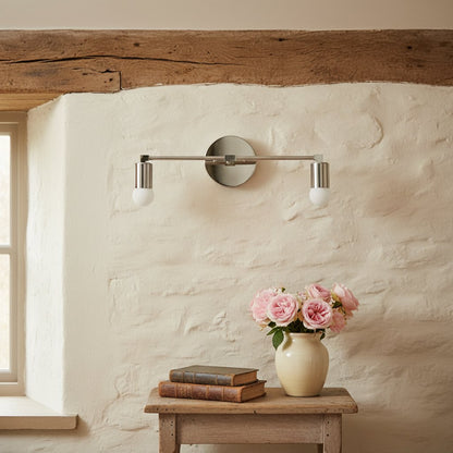 Mobilux Line industrial Bathroom Vanity Light - Minimalist Wall Sconce - Elegant Fixture