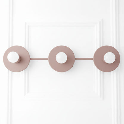 Radiro Globe Modern Spherical Glass Vanity Light – Minimalist 3-Light Fixture for Bathrooms