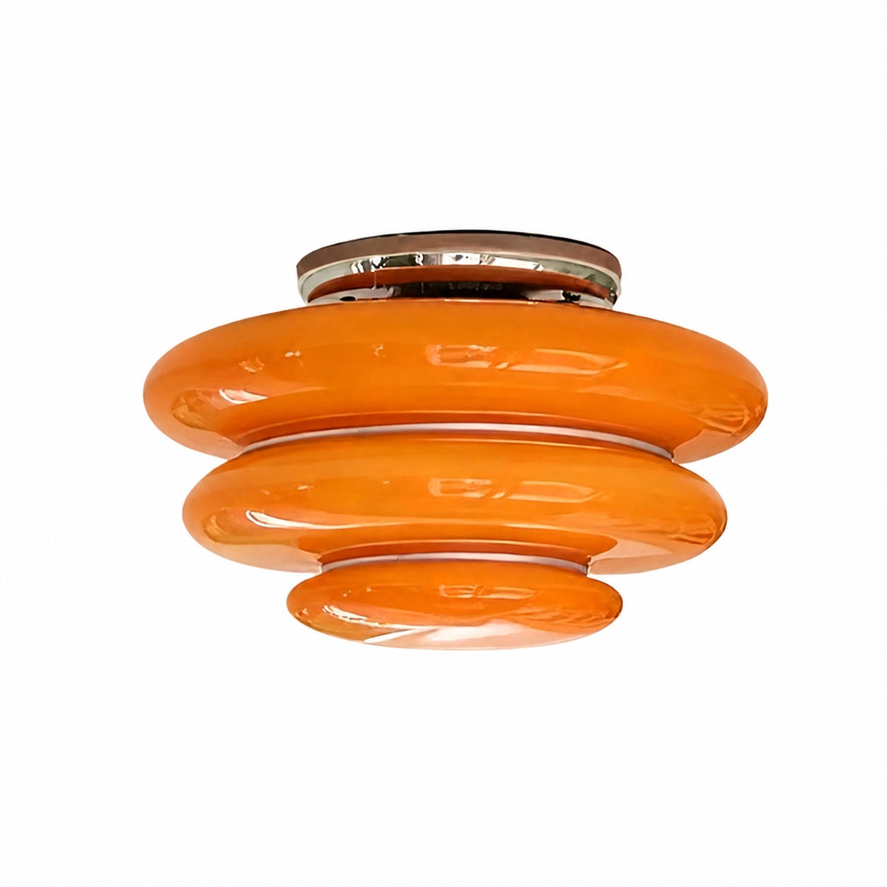 Cirren Layered Ceiling Light – Artistic Circular Silhouette Ceiling Fixture for Dining Area