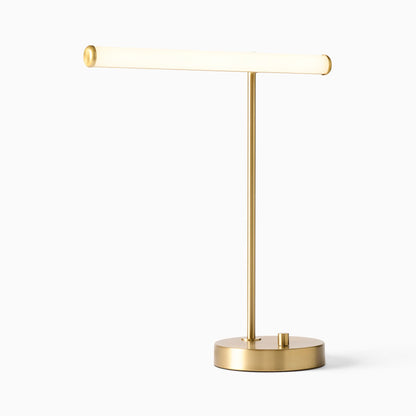 Voro Modern LED USB Table Lamp – Sleek Metal Desk or Bedside Lighting