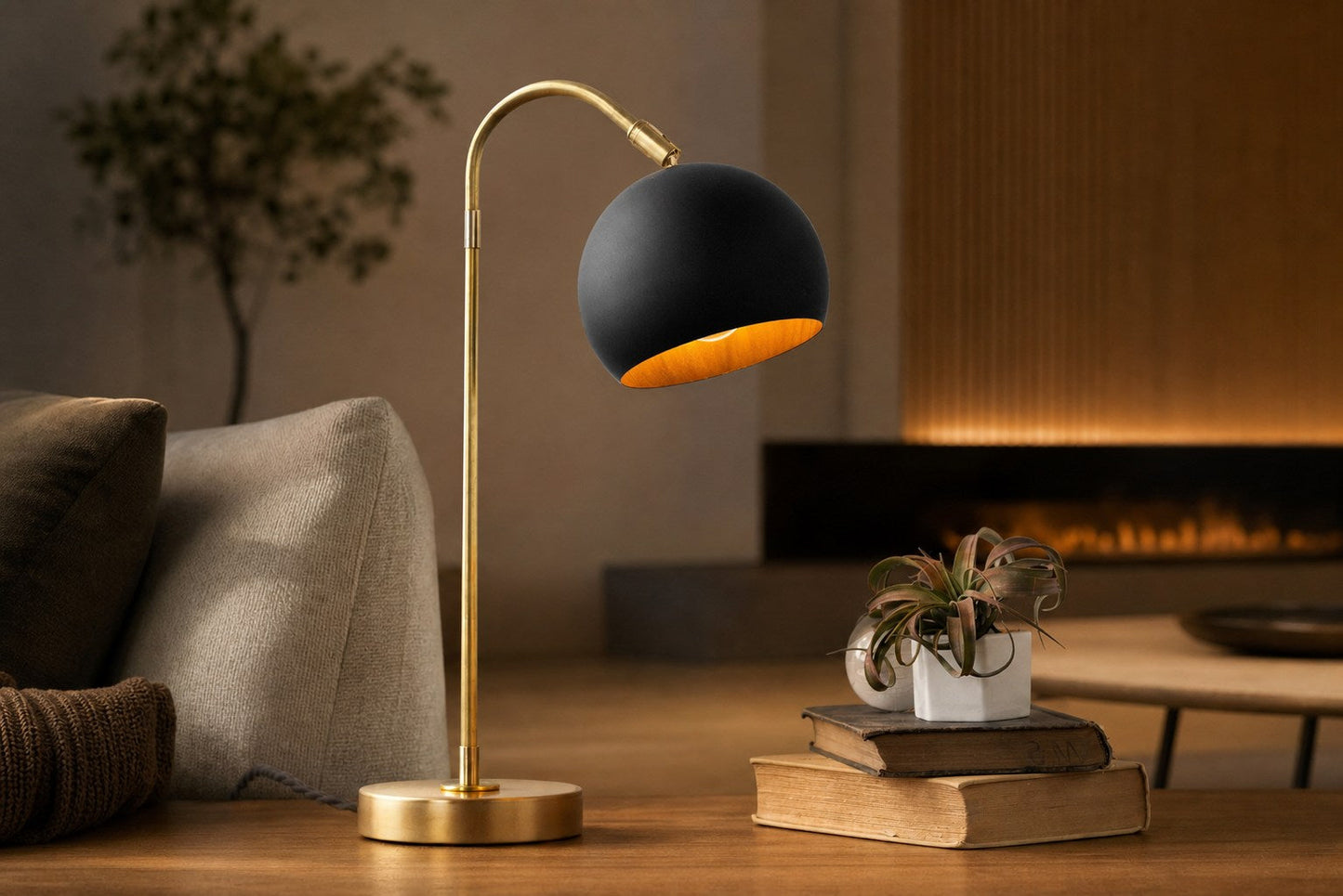 Ornato Luxe Moderne Akzent-Tischlampe – Stilvolles Licht für Zuhause