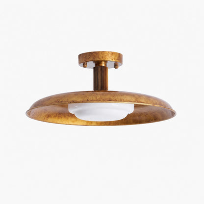 Pot-Lid Style Flat-Panel Ceiling Light