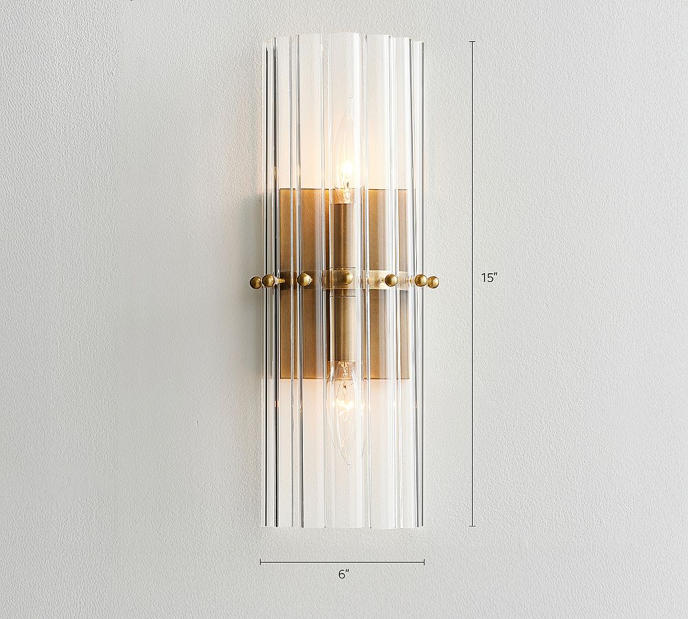 Lumora Kristall-Wandleuchte – Elegante Beleuchtung für Flur &amp; Schlafzimmer