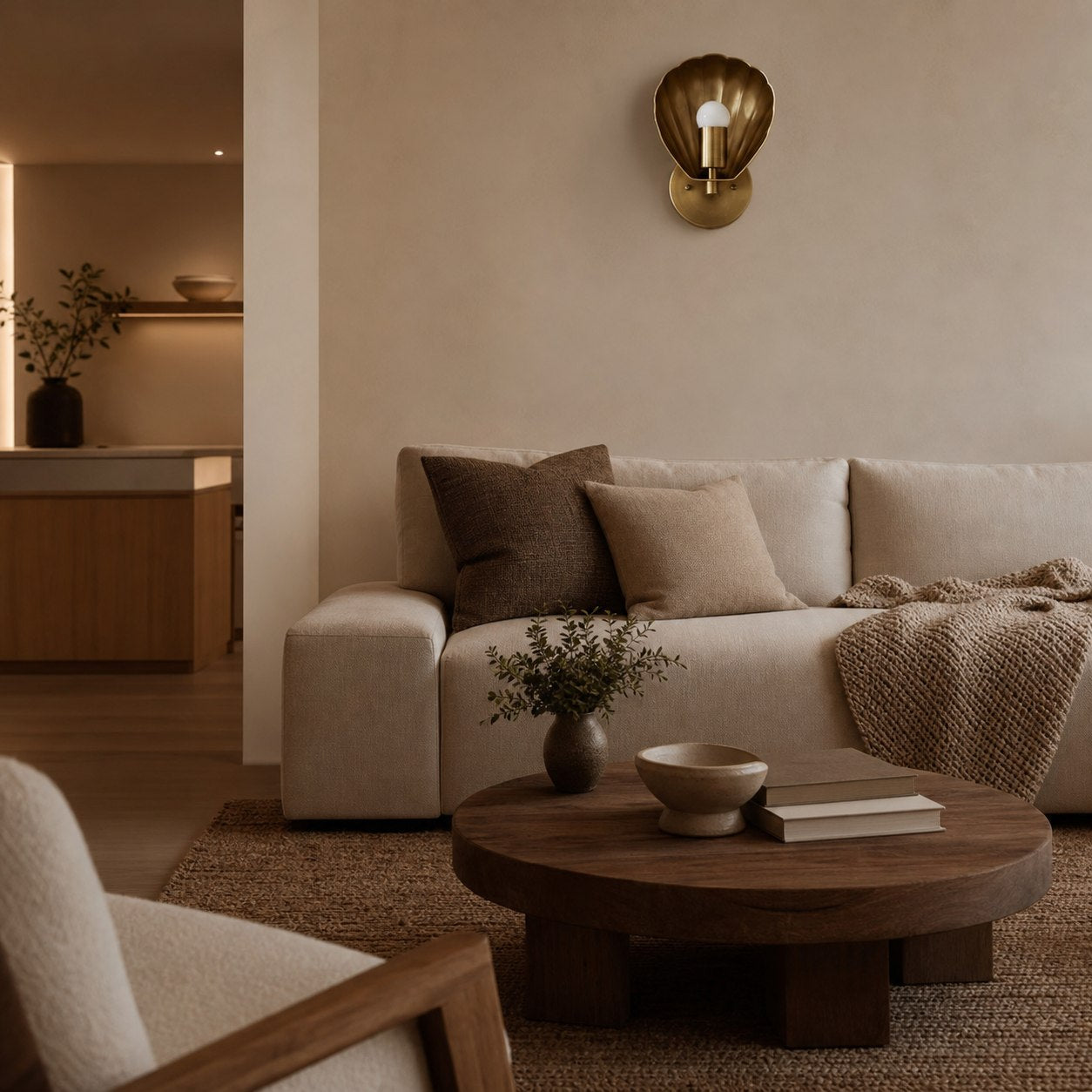 Ornato Luxe Deco Messing-Wandleuchte – mehrere Ausführungen erhältlich