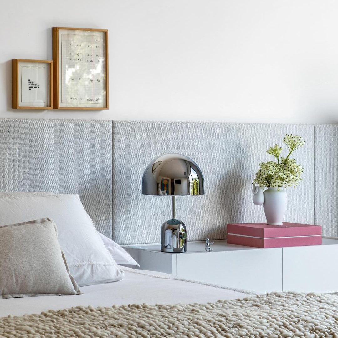 Bell Domed Table Lamp – Modern Minimalist Light for Bedroom & Reading Nooks