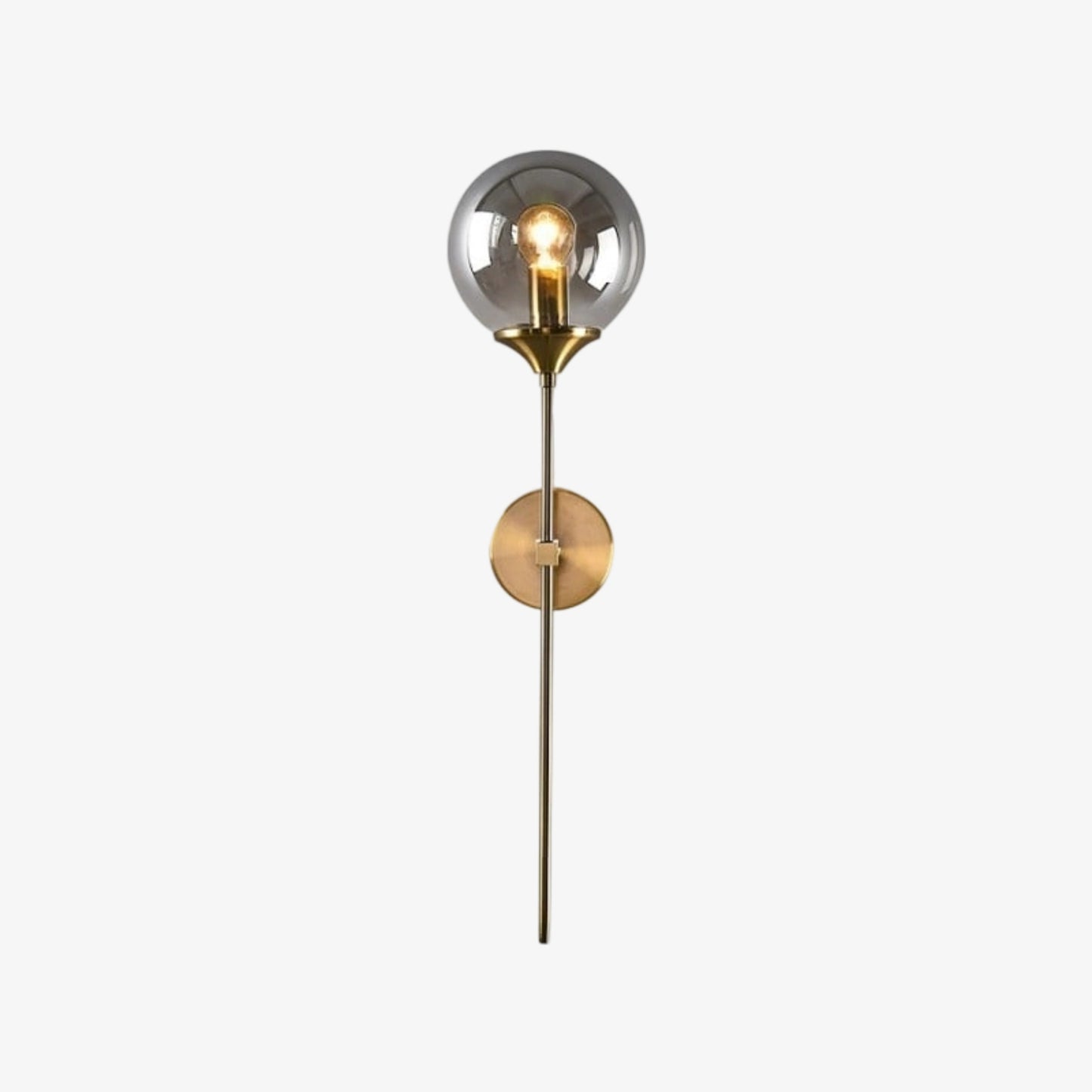 Beanaura Wall Lamp Nordic Glass Ball Metal Design – Modern Indoor Lighting for Living Room