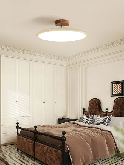 Anpassbare Deckenleuchte mit warmem Licht, Metall-Acryl-Finish