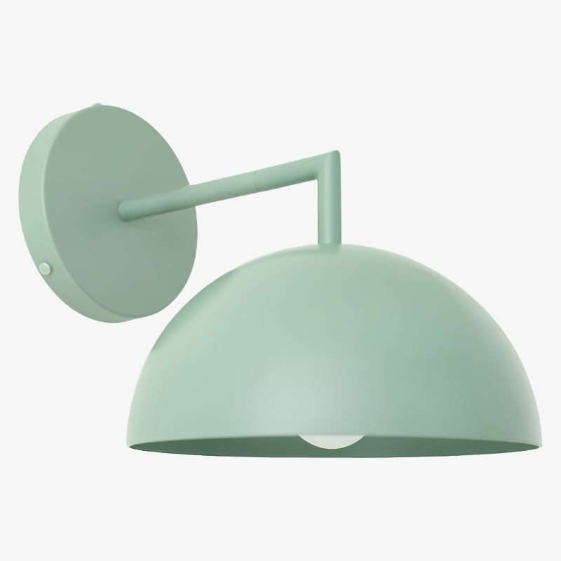 Metio Dome Minimalist Wall Sconce Modern Style for Bedroom & Hallway